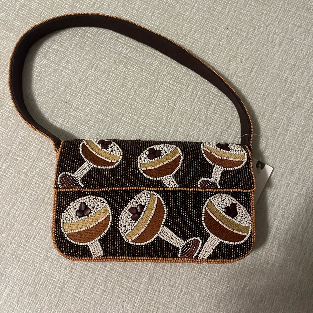 Anthropologie Maeve Espresso Martini Bag